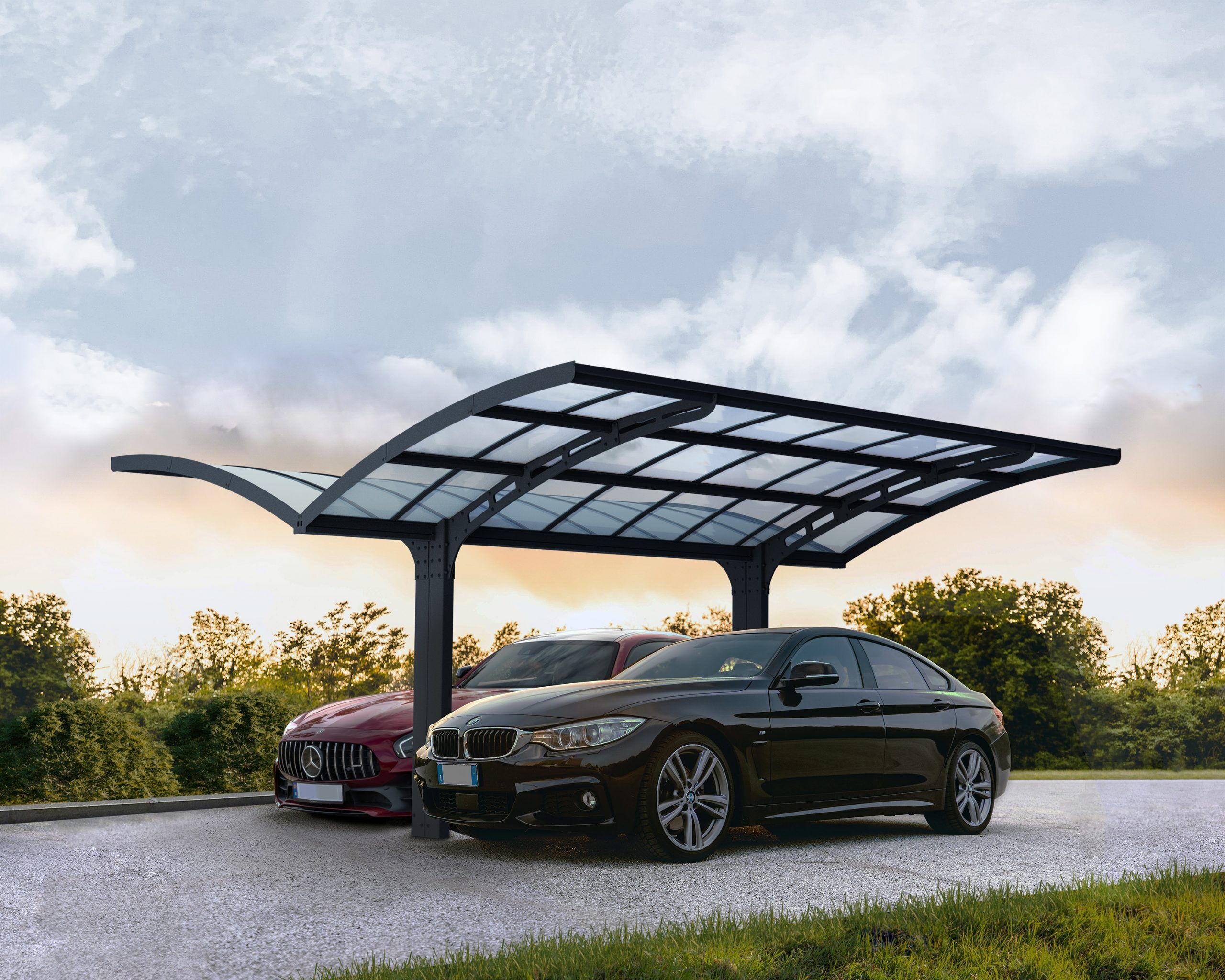 Arizona Double Carport Kit - Extra Heavy Duty and Stunning!
